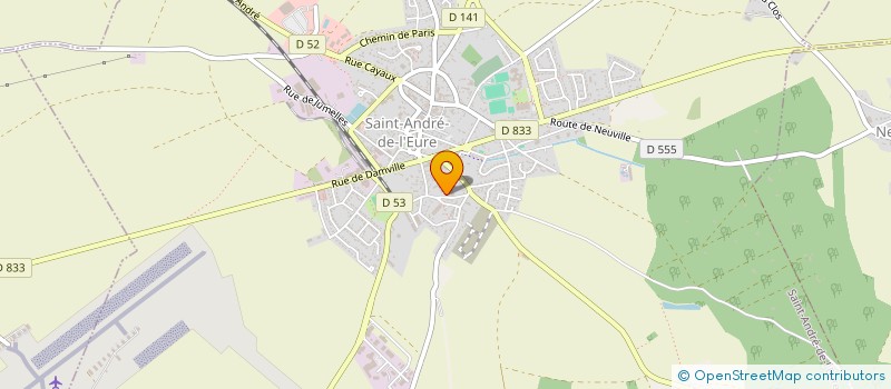 localisation de l'entreprise MONSIEUR WAHBI BOUMHIDI  SAINT-LAURENT-DES-BOIS