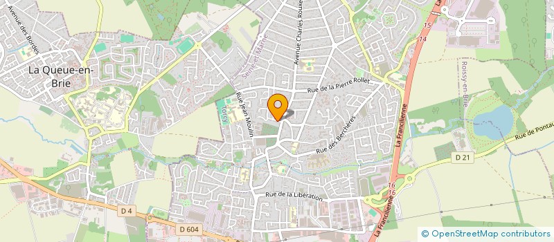 localisation de l'entreprise MONSIEUR WAHBI DRADRI  PONTAULT COMBAULT