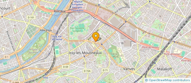 localisation de l'entreprise MONSIEUR WAHDAT SAID à ISSY-LES-MOULINEAUX