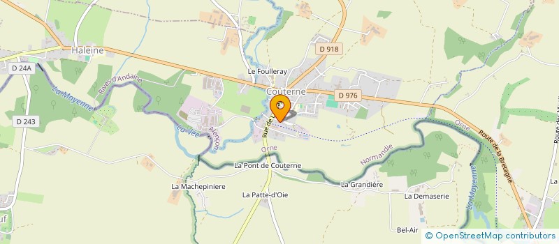 localisation de l'entreprise MONSIEUR WAHDAT SHIRZAD à LA FERTE MACE