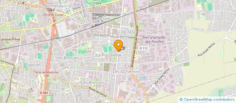 localisation de l'entreprise MONSIEUR WAHEB ABDELWAHEB  VAULX-EN-VELIN