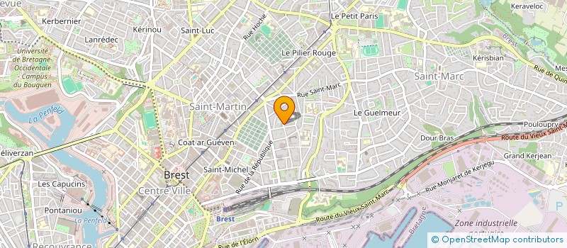 localisation de l'entreprise MONSIEUR WAHED KHAN à BREST