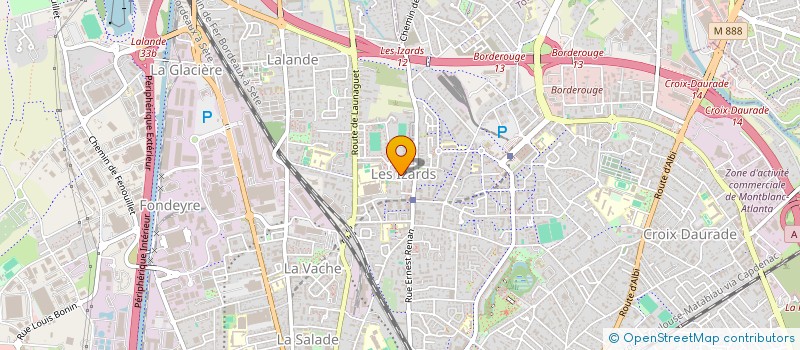 localisation de l'entreprise MONSIEUR WAHEED AHMED à TOULOUSE