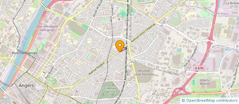 localisation de l'entreprise MONSIEUR WAHEED ASGHAR LOWDIN à ANGERS