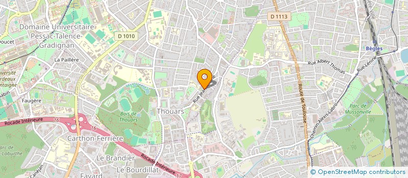 localisation de l'entreprise MONSIEUR WAHEED FAKHILZAI  TALENCE