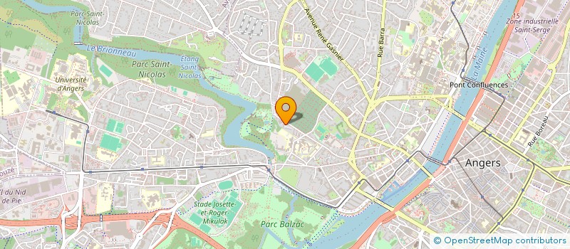 localisation de l'entreprise MONSIEUR WAHEEDULLAH NIAZI à ANGERS