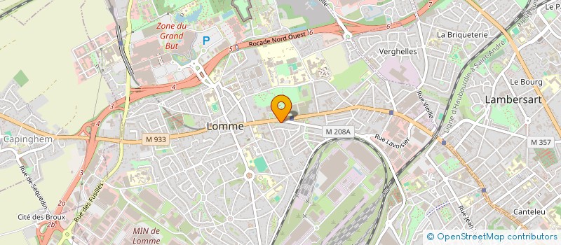 localisation de l'entreprise MONSIEUR WAHIB ALLALI à LILLE