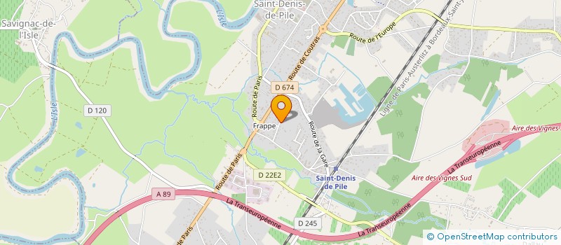 localisation de l'entreprise MONSIEUR WAHIB BELGHAZY  SAINT-DENIS-DE-PILE