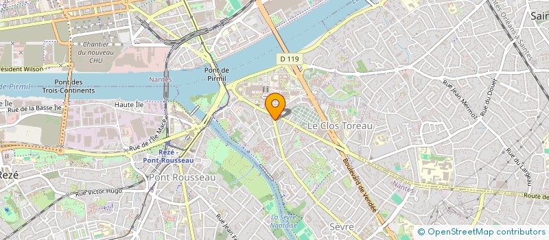 localisation de l'entreprise MONSIEUR WAHIB KEDOUS à NANTES