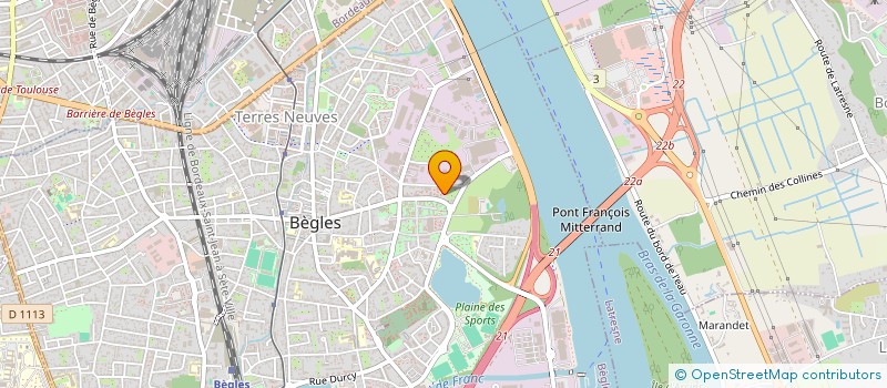 localisation de l'entreprise MONSIEUR WAHIB KYAL  BEGLES