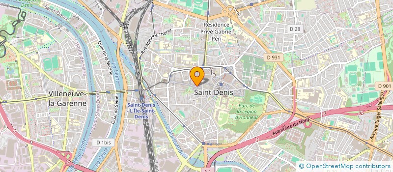localisation de l'entreprise MONSIEUR WAHIB LALAOUI à SAINT-DENIS