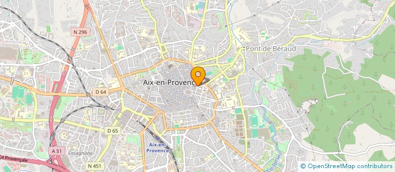 localisation de l'entreprise MONSIEUR WAHID ALI à AIX-EN-PROVENCE