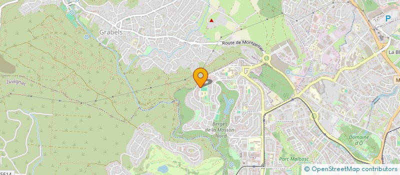 localisation de l'entreprise MONSIEUR WAHID BELLOUATI  MONTPELLIER