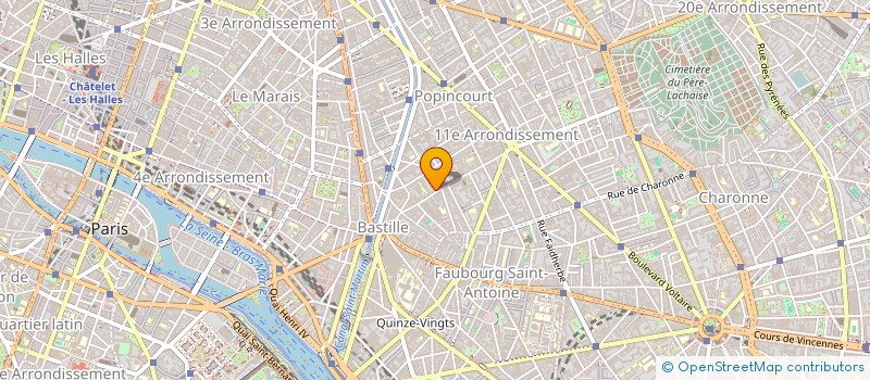 localisation de l'entreprise MONSIEUR WAHID BEN HAJ  PARIS