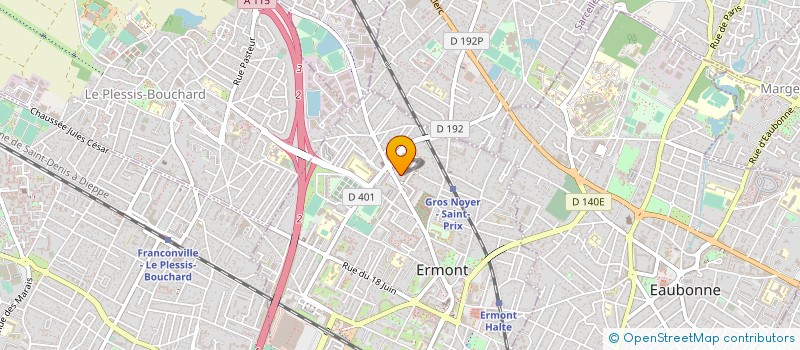 localisation de l'entreprise MONSIEUR WAHID BENABDELLAH à ERMONT