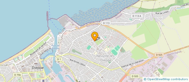 localisation de l'entreprise MONSIEUR WAHID BOULARES à DIEPPE