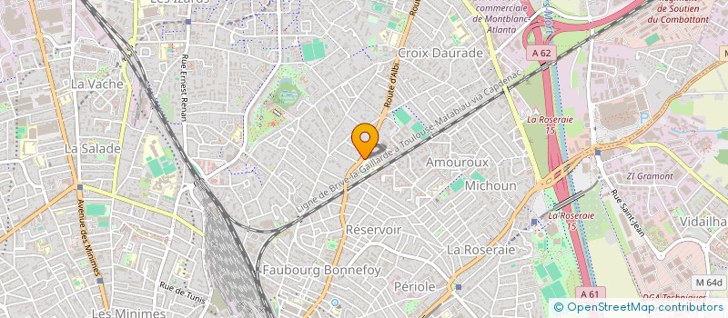 localisation de l'entreprise MONSIEUR WAHID DERBALI à TOULOUSE