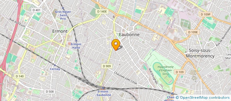 localisation de l'entreprise MONSIEUR WAHID DRAIDJ à EAUBONNE