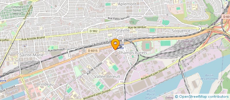 localisation de l'entreprise MONSIEUR WAHID HEMAT  LE HAVRE