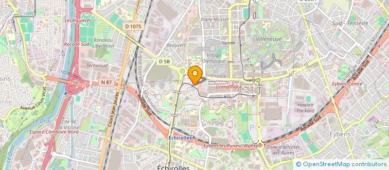 localisation de l'entreprise MONSIEUR WAHID KHAN à ECHIROLLES