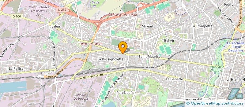 localisation de l'entreprise MONSIEUR WAHID LOTFI  LA ROCHELLE