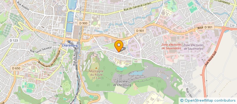 localisation de l'entreprise MONSIEUR WAHID MOHAMMADI  CHERBOURG-EN-COTENTIN