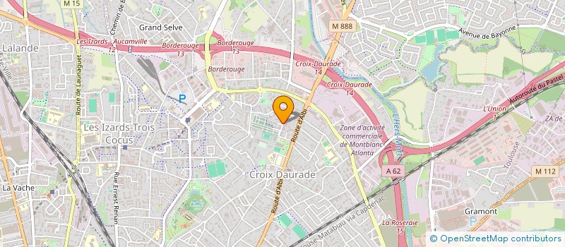 localisation de l'entreprise MONSIEUR WAHID OULLADI  ROQUES