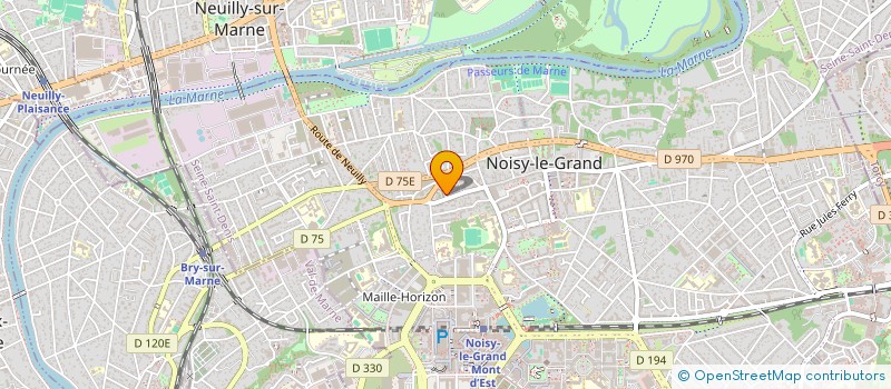 localisation de l'entreprise MONSIEUR WAHID REDJRADJ à NOISY-LE-GRAND