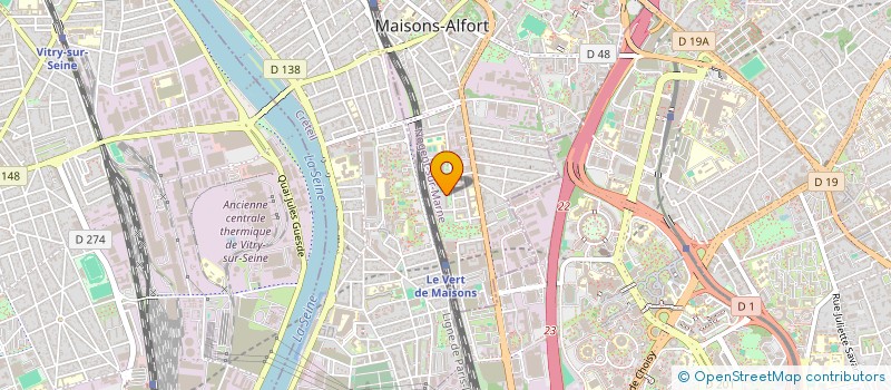 localisation de l'entreprise MONSIEUR WAHID SOUFFI à MAISONS-ALFORT