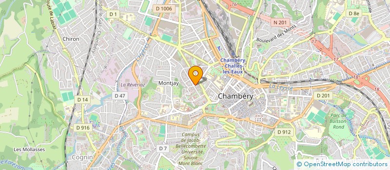 localisation de l'entreprise MONSIEUR WAHID ZEMAL  CHAMBERY