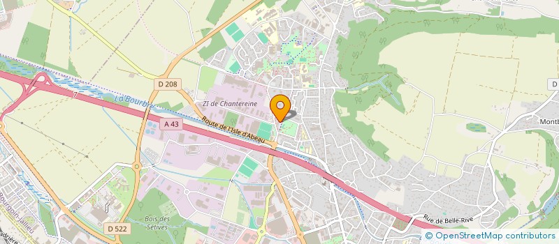 localisation de l'entreprise MONSIEUR WAHIDULLAH AHMADKHIL  BOURGOIN-JALLIEU