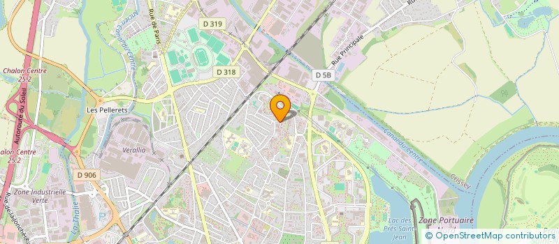 localisation de l'entreprise MONSIEUR WAHIDULLAH GHAFOR ZAI  CHALON-SUR-SAONE