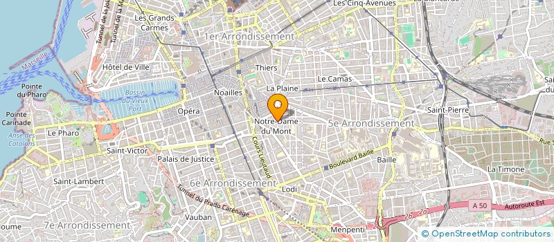 localisation de l'entreprise MONSIEUR WAHIDULLAH SHAGIWAL  MARSEILLE