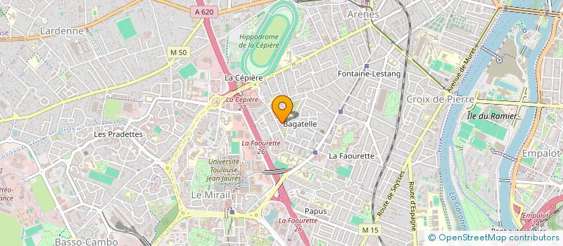 localisation de l'entreprise MONSIEUR WAHIDULLAH ZAZAY  TOULOUSE