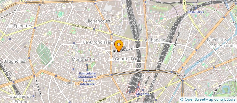 localisation de l'entreprise MONSIEUR WAHIDUR RAHMAN  PARIS