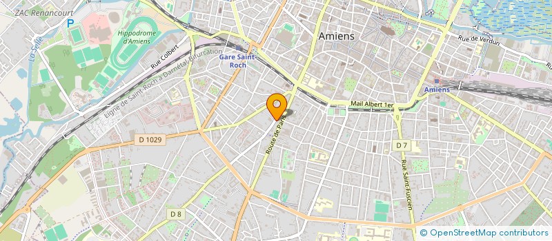 localisation de l'entreprise MONSIEUR WAIL ALAOUI MAHRAZ  AMIENS