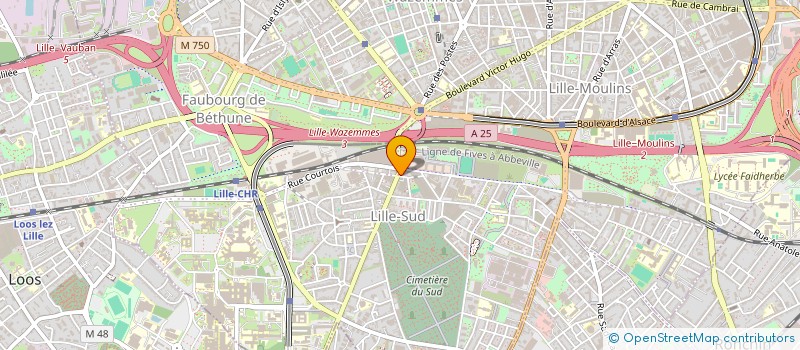 localisation de l'entreprise MONSIEUR WAIL BOUCHOUAFI  LILLE