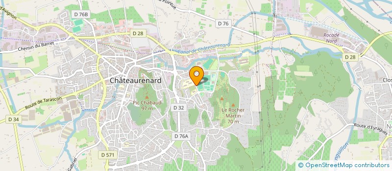 localisation de l'entreprise MONSIEUR WAIL DBAB  CHATEAURENARD