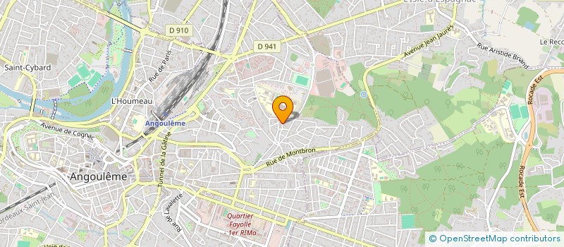 localisation de l'entreprise MONSIEUR WAIL EL KOUNNA à ANGOULEME