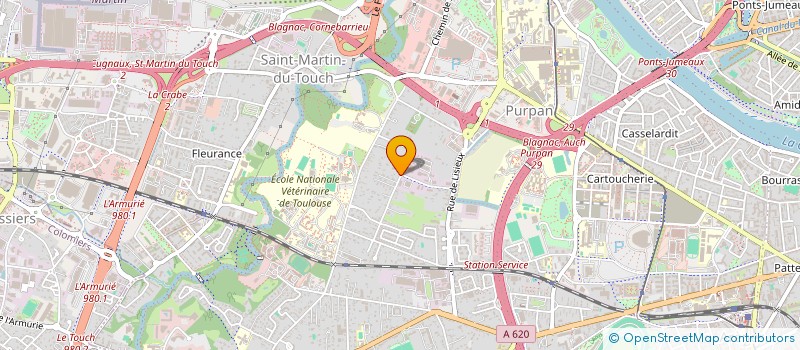 localisation de l'entreprise MONSIEUR WAIL HACHANI  TOULOUSE