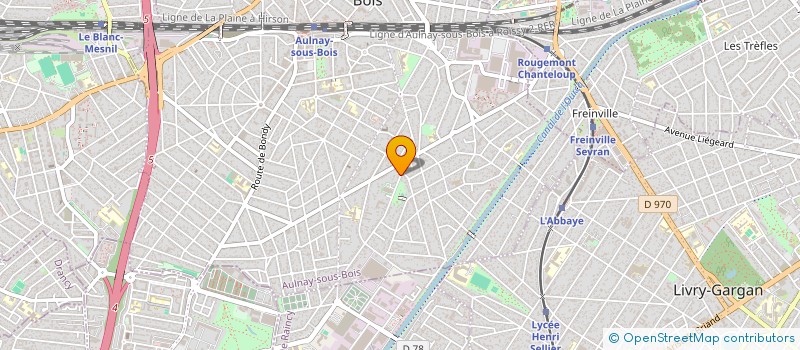 localisation de l'entreprise MONSIEUR WAIL MATEMATI  AULNAY-SOUS-BOIS