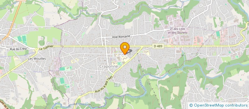 localisation de l'entreprise MONSIEUR WAIL RAMDANI  CRAPONNE