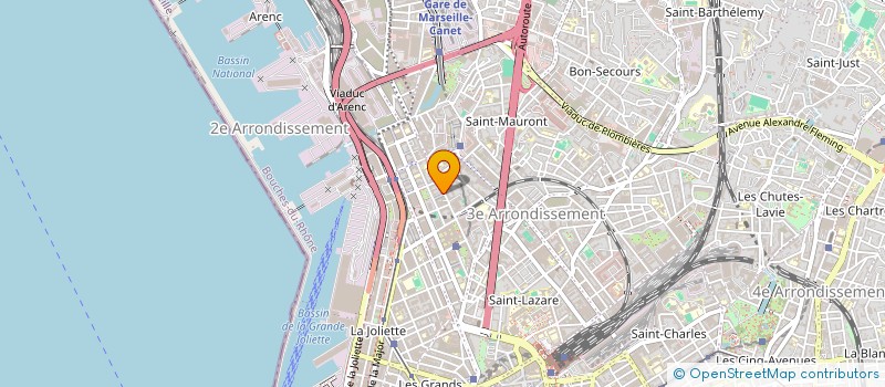 localisation de l'entreprise MONSIEUR WAILE DARWICH  MARSEILLE