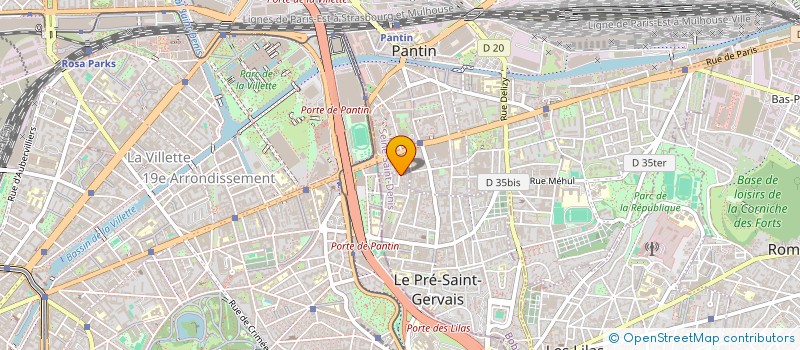 localisation de l'entreprise MONSIEUR WAIS KARIMI à LE PRE-SAINT-GERVAIS