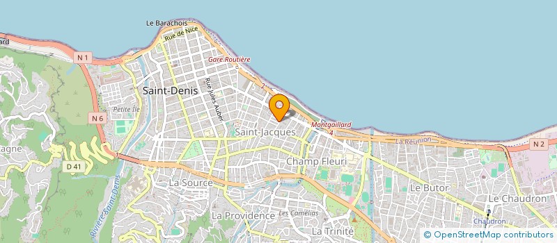 localisation de l'entreprise MONSIEUR WAISI DIRIEH à SAINT DENIS
