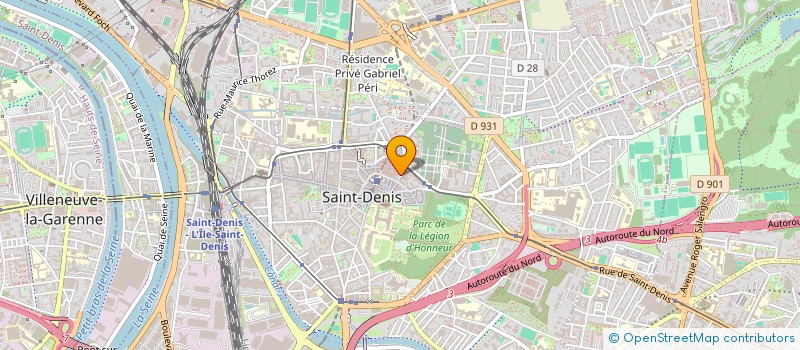 localisation de l'entreprise MONSIEUR WAISUDDIN AZIMI à SAINT-DENIS