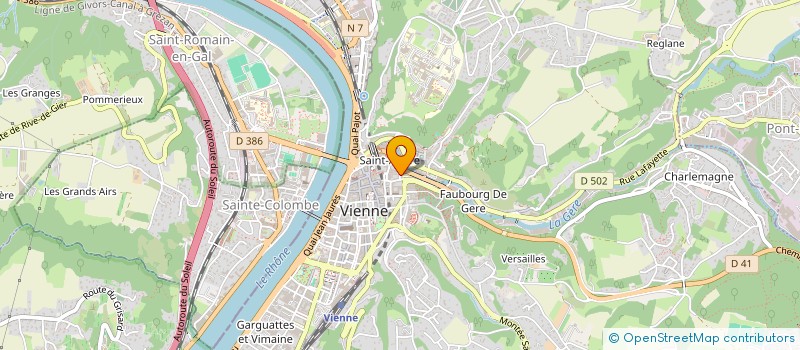 localisation de l'entreprise MONSIEUR WAISUDIN BADRI  VIENNE