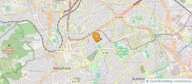 localisation de l'entreprise MONSIEUR WAJDI BEN SATTALA à CLERMONT-FERRAND