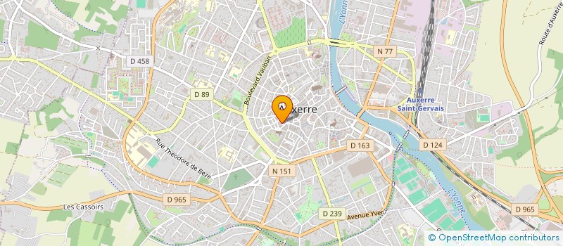 localisation de l'entreprise MONSIEUR WAJDI ESSAIED à AUXERRE