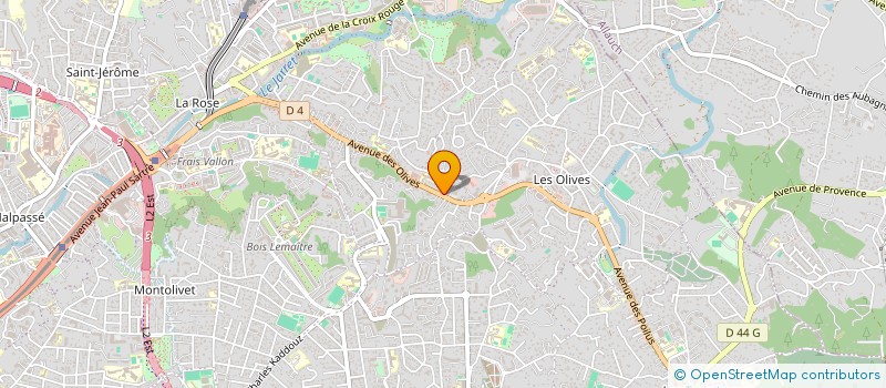 localisation de l'entreprise MONSIEUR WAJDI HACHOUD à MARSEILLE